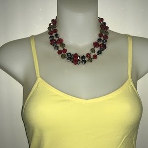 Red Double Strand Necklace